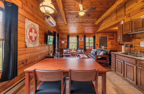 Mills Cabin | Custom Log Cabin #4 | Denton Hill State Park
