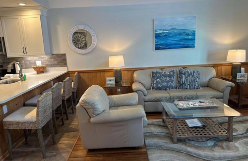 Ocracoke Villa | CV7: North Point -2nd floor 2BR villa with screened porch!