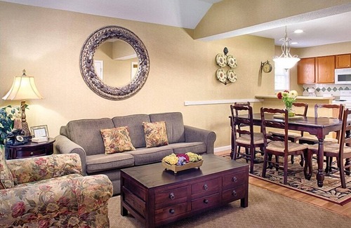 Villa Rica Condo | CW Villas at Fairfield |1BR/1BA King Balcony Suite