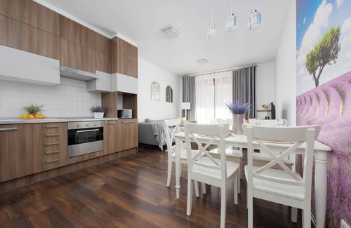 Mokotow Apartment | Cybernetyki 13 | Unique Apartment | Balcony