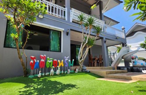 Central Pattaya Villa | D30长住优惠-市中心海边高端别墅区6间卧室泳池别墅