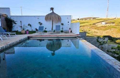 Ksar es Seghir Villa | Dar naim: Authentic new villa with view and calm. fabulous!
