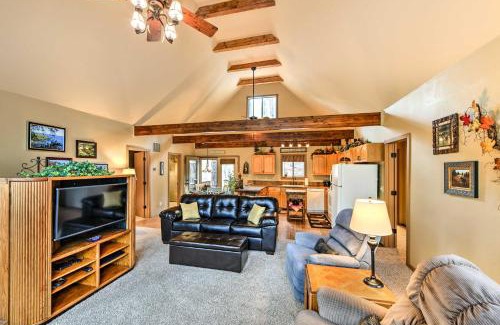 Ponderosa Park House | Deck and Forest Views Peaceful Prescott Cabin