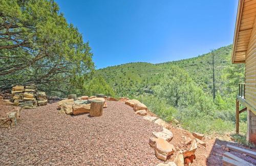 Payson House | Deck and Mogollon Rim Views Secluded Payson Cabin