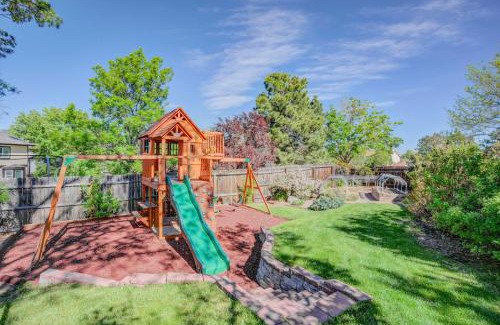 Briargate House | Deep Blue Spacious Escape w Hot Tub & Playground