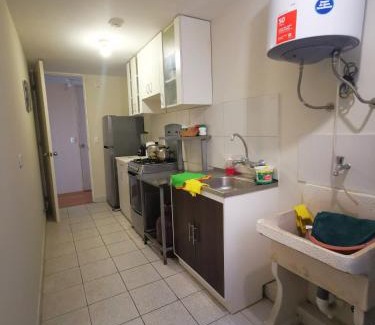 Coronel Gregorio Albarracin Lanchipa Apartment | Departamento amoblado en condominio - 5to piso