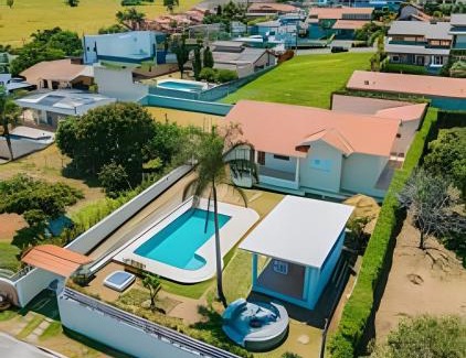 Bom Jesus dos Perdoes House | Descanso e Diversão: Piscina e Gourmet em condomínio à 65km de SP