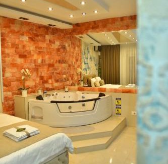 Cuprija Apartment | Design Apartment PREMIUM SPA LUX 4 STAR "DUBAI" Completely PRIVATE Wellness & Spa FREE INCLUDED Sauna & Jacuzzi & Salt Wall & Fire place & 3D Ceilings & Business WiFi & NETFLIX & Keyless code entry & FULL SMART APP & SECURE 2 Parking place