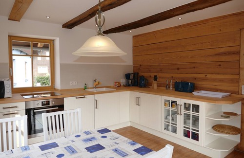 Lehde House | Die Scheune: Spreewaldblockhaus in Lehde mit Kamin, Sauna und eigenem Hafen