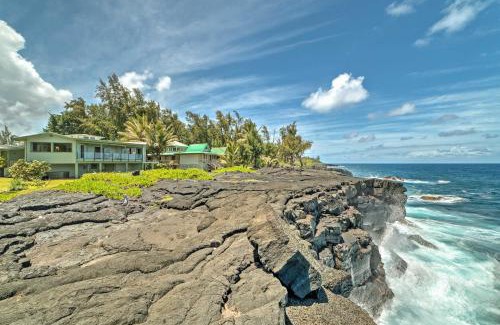Keaau House | Direct Oceanfront, Big Island Home