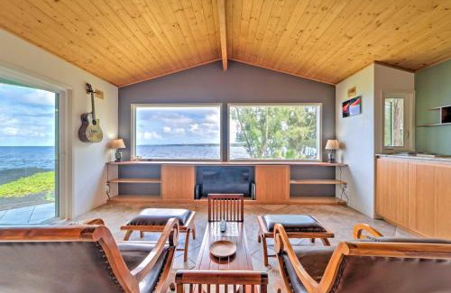 Keaau House | Direct Oceanfront, Big Island Home