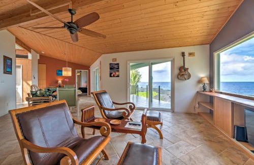 Keaau House | Direct Oceanfront, Big Island Home