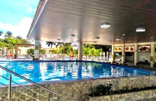 Caldas Novas Apartment | DiRoma Internacional Resort apto com roupa de cama - CORTESIA PARA ENTRADA AO JARDINS JAPONES