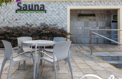 Caldas Novas Apartment | DiRoma Internacional Resort apto com roupa de cama - CORTESIA PARA ENTRADA AO JARDINS JAPONES