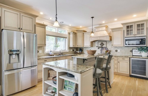 Rock Hill House | Dock & Home Theater: Pet-Friendly Lake Wylie Home