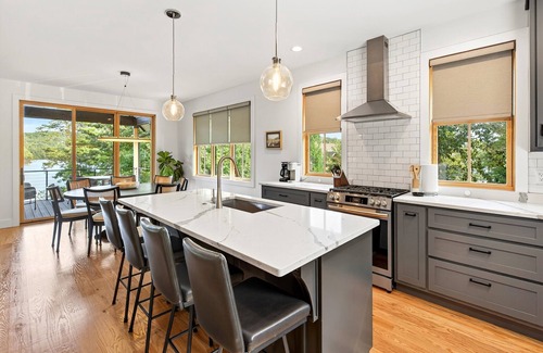 Marion House | Dockside of the Moon | Lakefront Luxury, Views & Private Dock