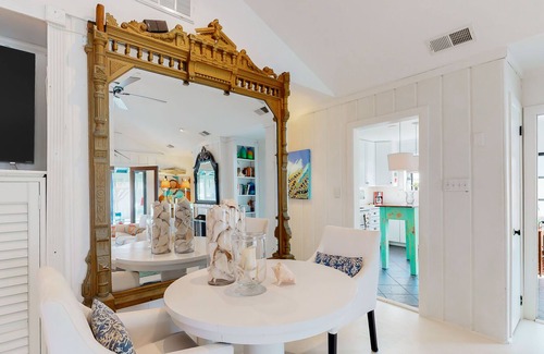 Rehoboth by the Sea House | Dog-friendly home near the ocean with private heated pool, backyard, & fireplace