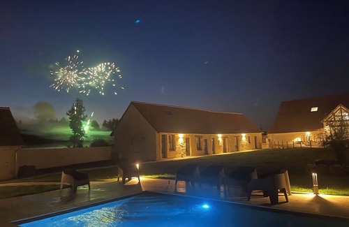 Cour-Cheverny House | Domaine, Salle de Réception 150m2, Mariage, Réception 14 Ch 14 Sdbs, Piscine