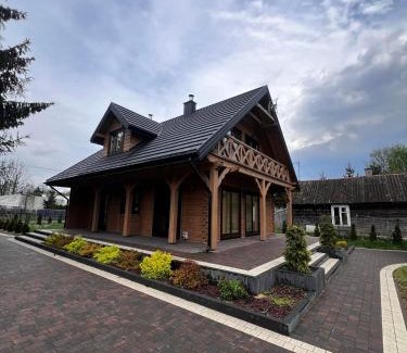gmina Liw House | Domek całoroczny Borzy-chatka nad Liwcem