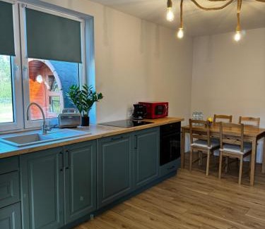 Sierakowice House | Domek na Kaszubach z sauną i jacuzzi