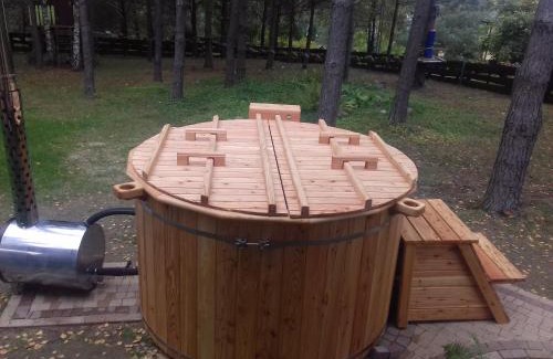 Rybno Cabin | Domek nad jeziorem Rumian