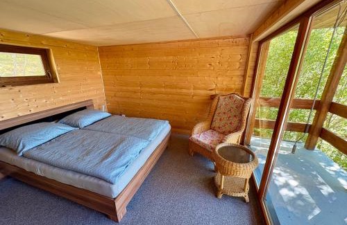 Kunratice u Cvikova House | Domek nad skálou