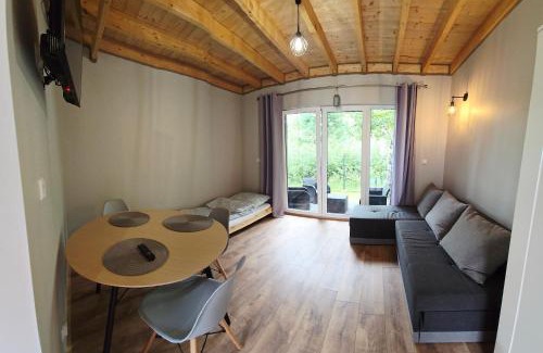 Uniescie Apartment | Domki - Bursztynowy Zakątek - Mielno 300m od morza