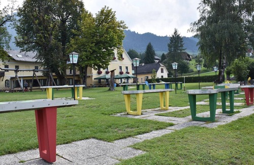 Aigen im Ennstal Cottage | Doppelzimmer mit Dusche, WC - Landhotel-gut Puttererseehof