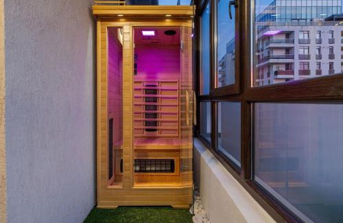 Sector 2 Apartment | Downtown Floreasca Penthouse with Jacuzzi&Sauna