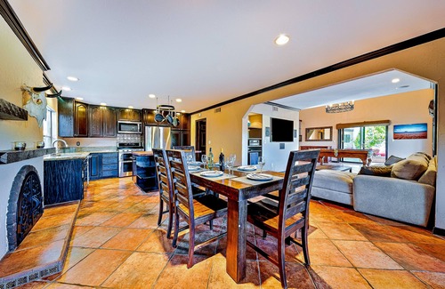 Olde Carlsbad House | Dreamy SoCal home near the beach with pool, hot tub, pool table, grill & firepit