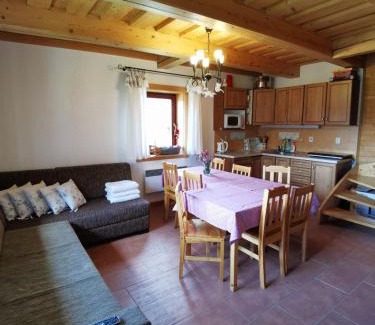 Ziar Apartment | Drevenica Západné Tatry s kúpacou kaďou a krbom