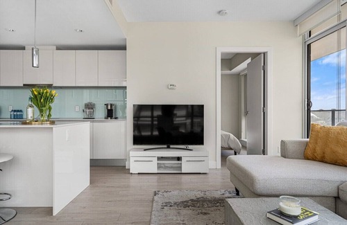 Victoria Park Condo | DT Luxury: Tower View, Near Stampede! FREE Banff Pass, Parking, Wine!