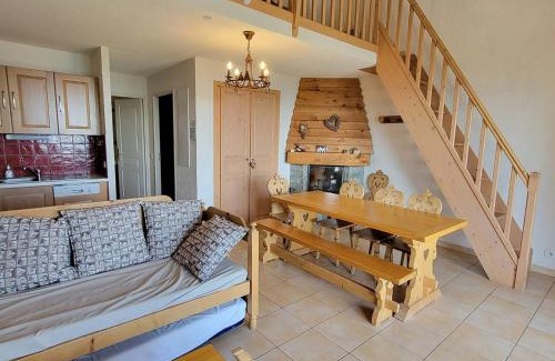 Saint-Michel-de-Chaillol Apartment | Duplex 8pers avec Balcon Sud, Cheminée, WIFI Gratuit - Animaux admis - Parking & Ménage en option - FR-1-393-63