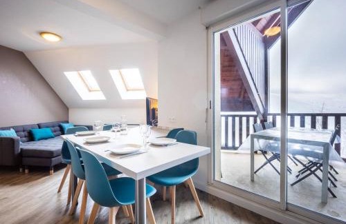 Peyragudes Apartment | Duplex rénové 6 pers, balcon, casier à skis, parking gratuit - FR-1-695-20