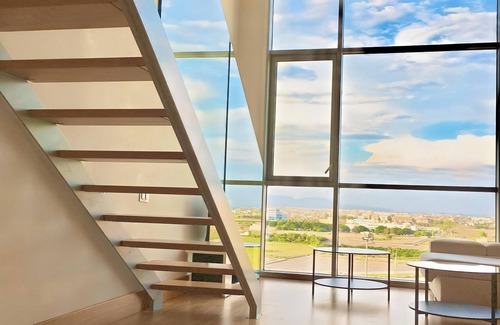 Sant Llorenc Apartment | Duplex with sea views and private parking