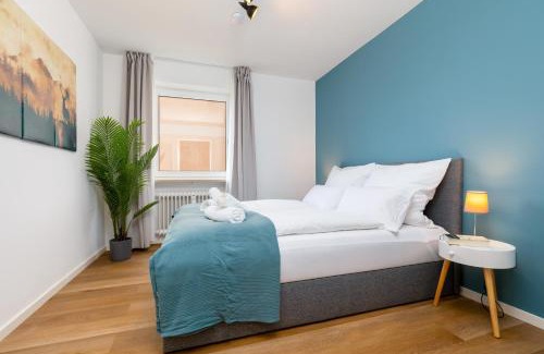 Haunstetten-Sud Apartment | E&K living - design apartment - SKY-TV - kitchen - free parking