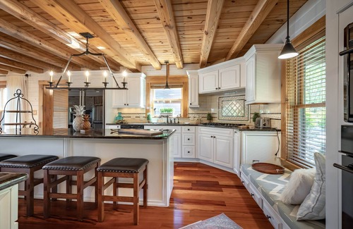 Nebo House | Easy Lakefront Access w/Dock, Firepit, & Mtn Views for Family Fun!