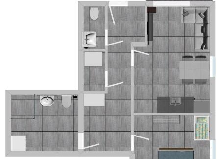 Bad Driburg Apartment | EasyTree 4P Switch TV