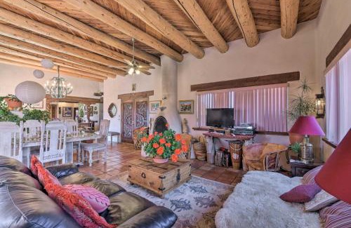 El Prado House | Eclectic El Prado Home with Hot Tub Near Downtown!