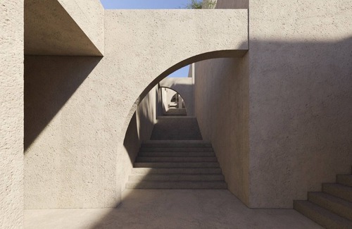 Trachilos Villa | Eco Sanctuary: 3-Bed Villa, Garden Teracce, Infinity Pool, Aegean Sea View