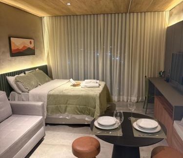 Pajucara Apartment | ED NEW TIME 1121 Studio de Luxo à BEIRA MAR de Maceió