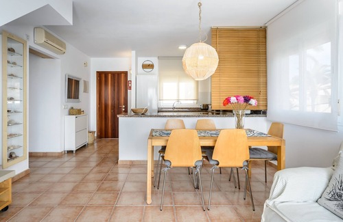 La Savina Apartment | 'Edificio Can Sord Apartment Nº 2' with Sea View, Terrace & Wi-Fi