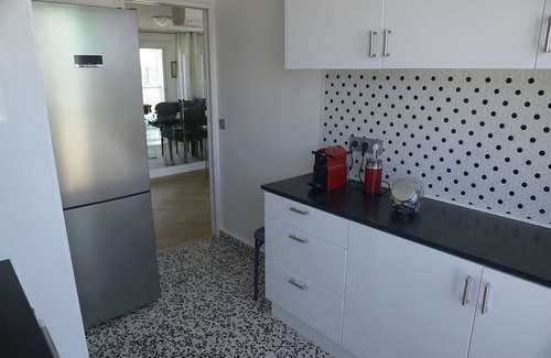 Grenelle Apartment | Eiffel Tower views, new luxury designer apartment , sunny, balcony, central A/C