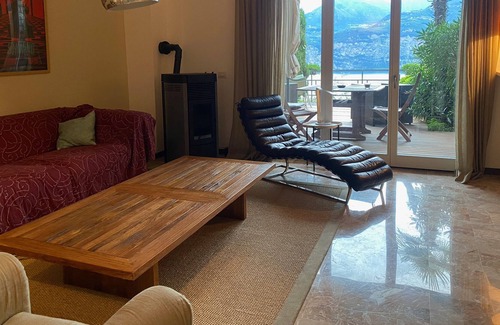 Malcesine Resort | Ein Appartement mit Pool und Panoramablick auf den See, in Malcesine am Gardasee