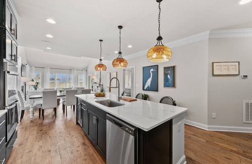 Rehoboth by the Sea House | Elegant New Build with Fenced Yard & Decks