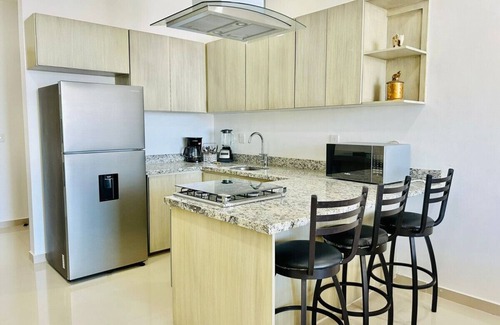 Las Gaviotas Condo | Elegante departamento en zona dorada para familias