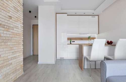 Zaspa Apartment | Elite Apartments Sunny Balkon Widok na Park Przy PLA Y