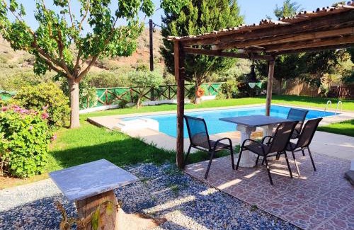 Vrouhas Villa | Elounda Almond Tree Villa Private Pool, Sea Views & Birds in a Relaxing Authentic Cretan Escape