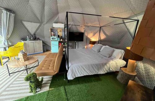 Dunlap Other | Enchanted Forest Dome ,10-15 minutes to Kings Canyons-New pellet stove for cozy warm nights