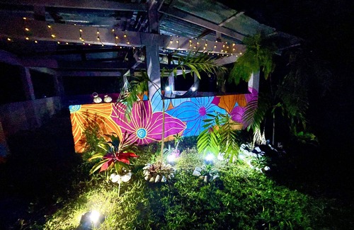 Guaynabo House | Enchanted Garden house w jacuzzi, Mountain View-20 min to San Juan and beaches